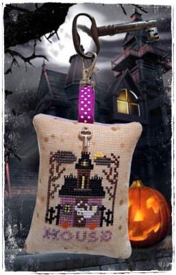 Haunted House Keychain